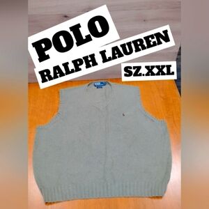 VTG POLO Ralph Lauren Sweater Vest Sz.XXL